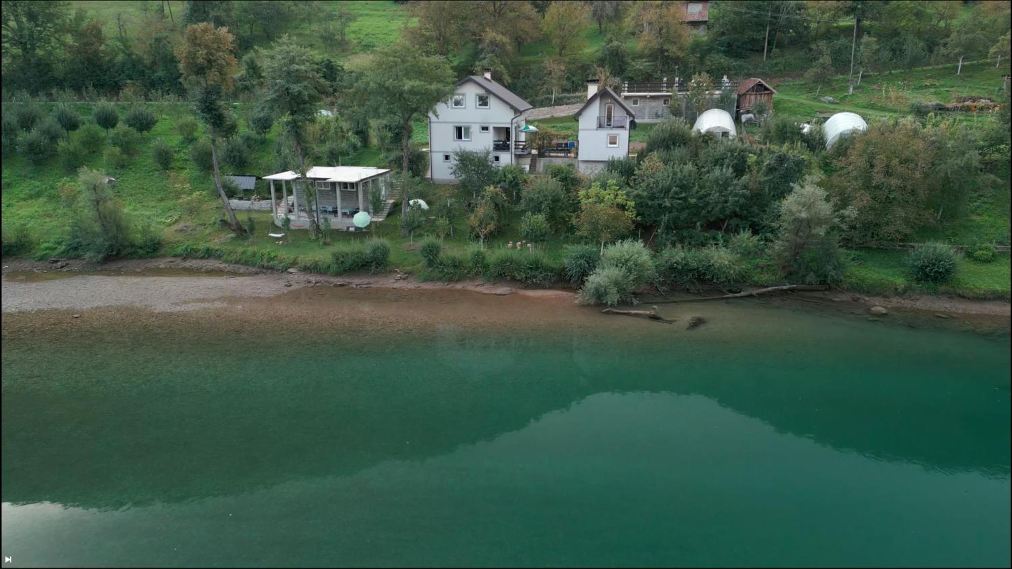 Vikendica Pored Drine Foca Handici Pokoj fotografie
